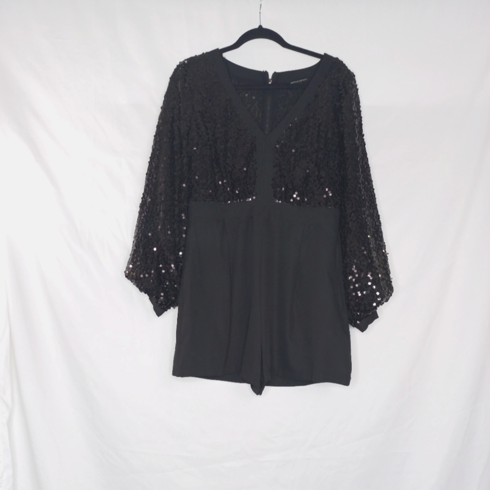 Sequined romper